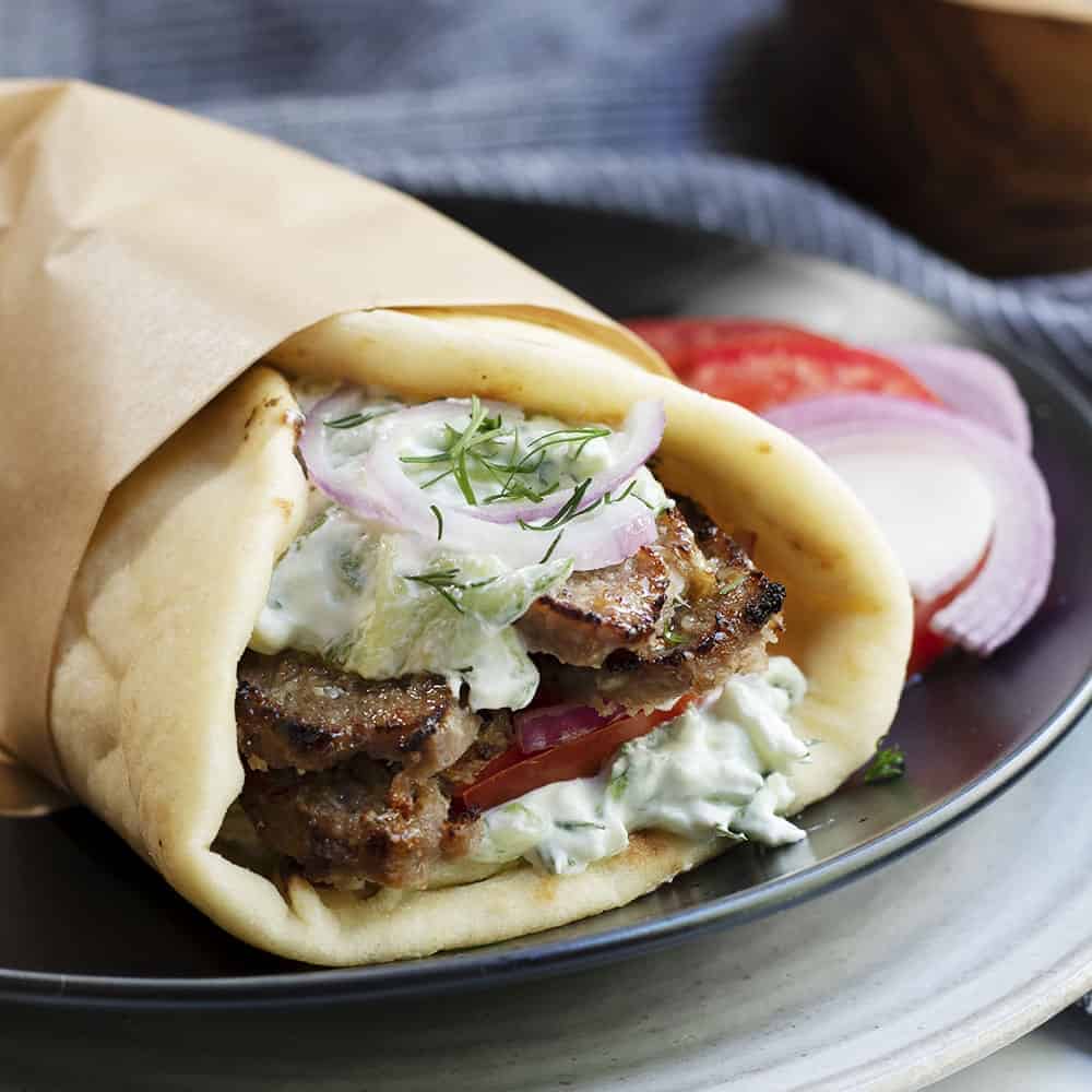 Pork gyro